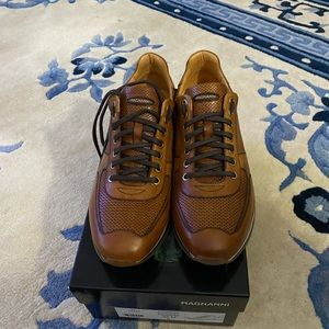 Magnanni Saks Fifth Avenue Cognac Shoes